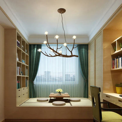 DecorBites™ Glass Bubble Chandelier Pendant Light for Living Dining Room