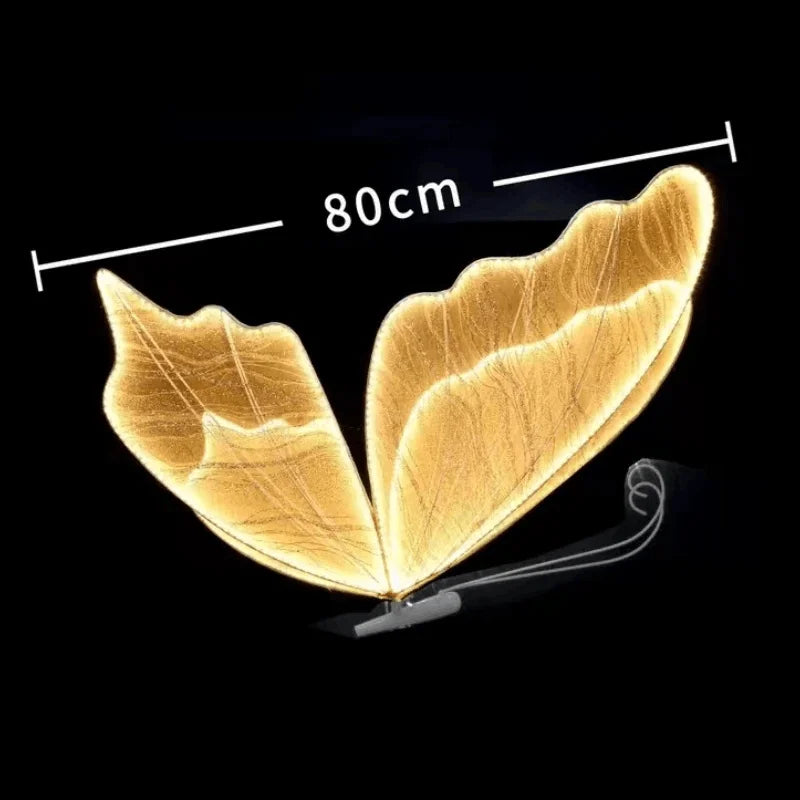 Lámparas de techo LED con forma de mariposa DecorBites™ para una decoración romántica de bodas