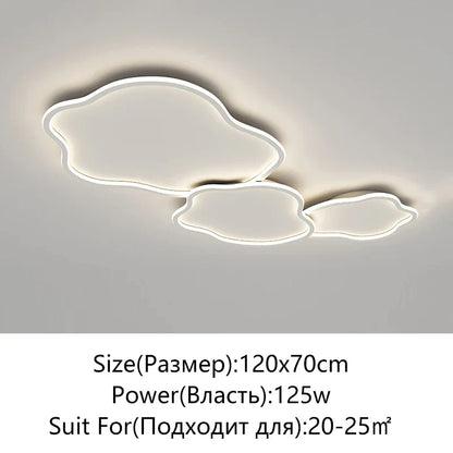 DecorBites™ LED Ceiling Light: Minimalist Home Lighting Fixture for Living Room, Bedroom, Kitchen