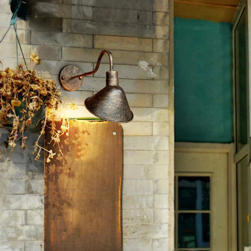 Decorbites™ Industrielle Außenwandlampe für Garten, Veranda, Treppe, Schlafzimmerbeleuchtung