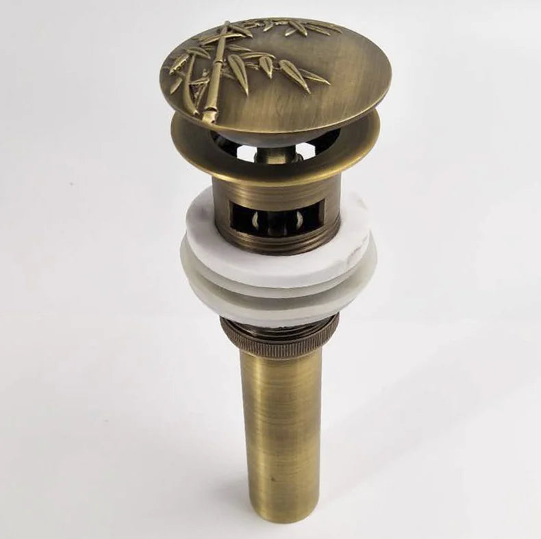 مصفاة حوض من النحاس العتيق من DecorBites™ - ملحق حمام