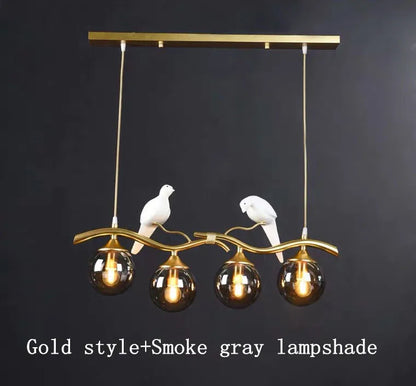 DecorBites™ Glass Pendant Lights for Living Room, Restaurant & Counter, LED Interior Decor Lamps