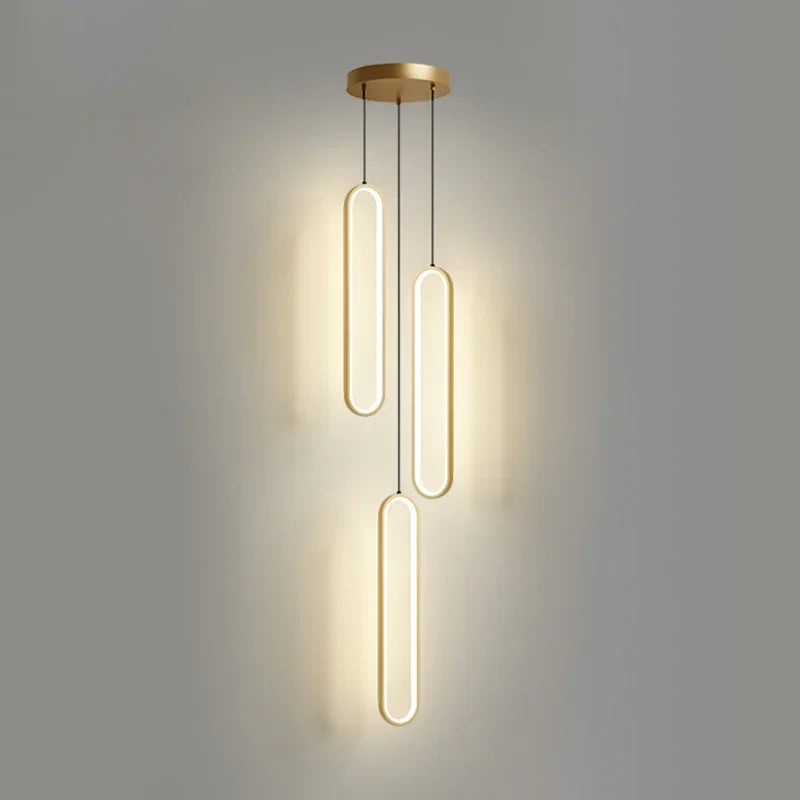 DecorBites™ LED Chandelier: Modern Living Room Dining Room Pendant Lights for Home Decor