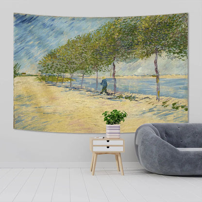 Decobites Van Gogh Inspired Art Tapestry Collection