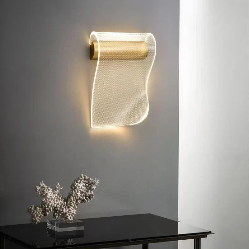 Acrylic Book Wall Lamp
