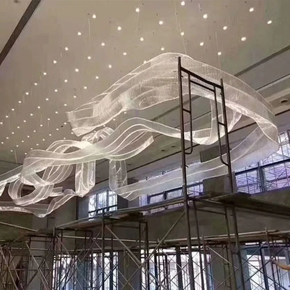 DecorBites™ Glass Chandelier Pendant Lights Colored Living Room Hotel Lighting