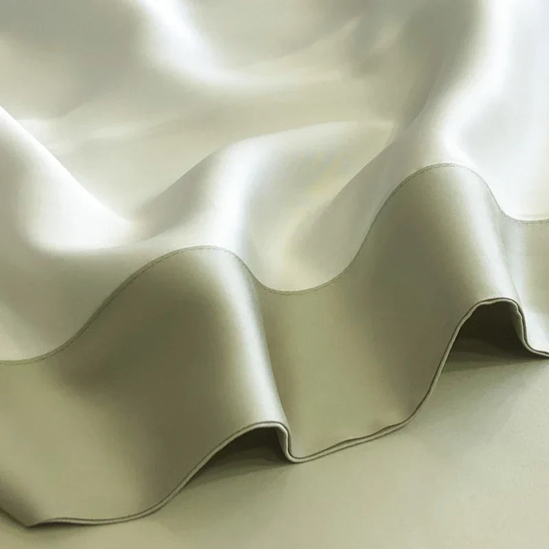 DecorBites™ 600TC Lyocell Eucalyptus Fiber Bedding Set: Duvet Cover, Bed Sheet, Pillowcases