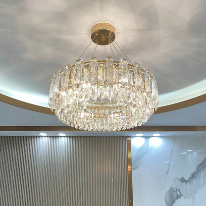 DecorBites™ Crystal Pendant Chandelier Modern Luxury Dimmable Island Light Minimalist Home Decor