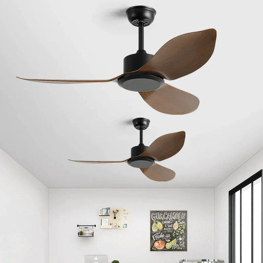 DecorBites™ 48" DC Remote Control Ceiling Fan Plastic Blade Bedroom Indoor Industry 220V