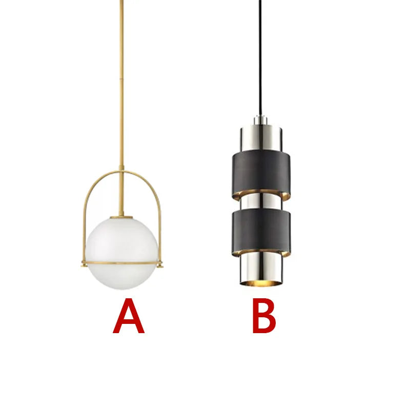 DecorBites™ Glass Bar Pendant Lamp Widget
