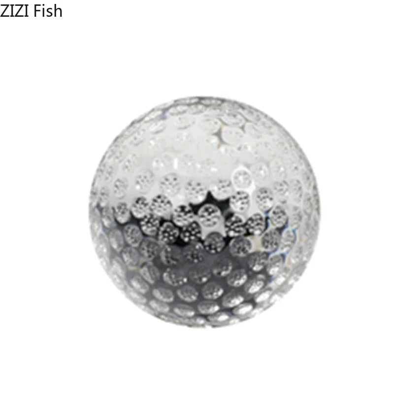DecorBites™ Golf Crystal Ball Desk Decoration - Minimalism Aesthetic Room Decor