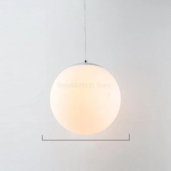 DecorBites™ Glass Ball Pendant Lights - Nordic Minimalist Chandelier for Living Room & Bedroom