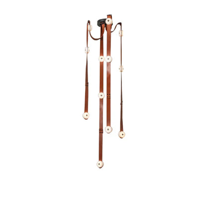 DecorBites™ Leather Marble Pendant Lights Luxury Dimmable Fixture Easy Installation Bedroom Living Room Lamp