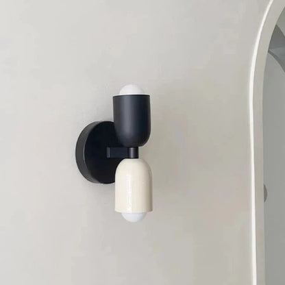 Decorbites™ Sahne Doppelkopf-LED-Wandleuchten | Moderne nordische bunte Lichter für Innenraumdekoration
