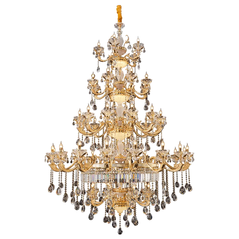DecorBites™ Elegant Crystal Chandelier for Living Room, Dining Room, and Bedroom