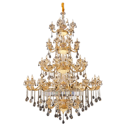 DecorBites™ Elegant Crystal Chandelier for Living Room, Dining Room, and Bedroom