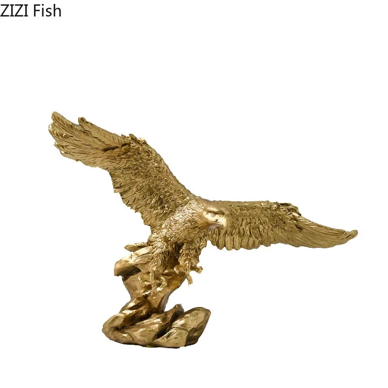 DecorBites™ Flying Eagle Resin Desk Decoration - Creative Sculpture for Room Aesthetic