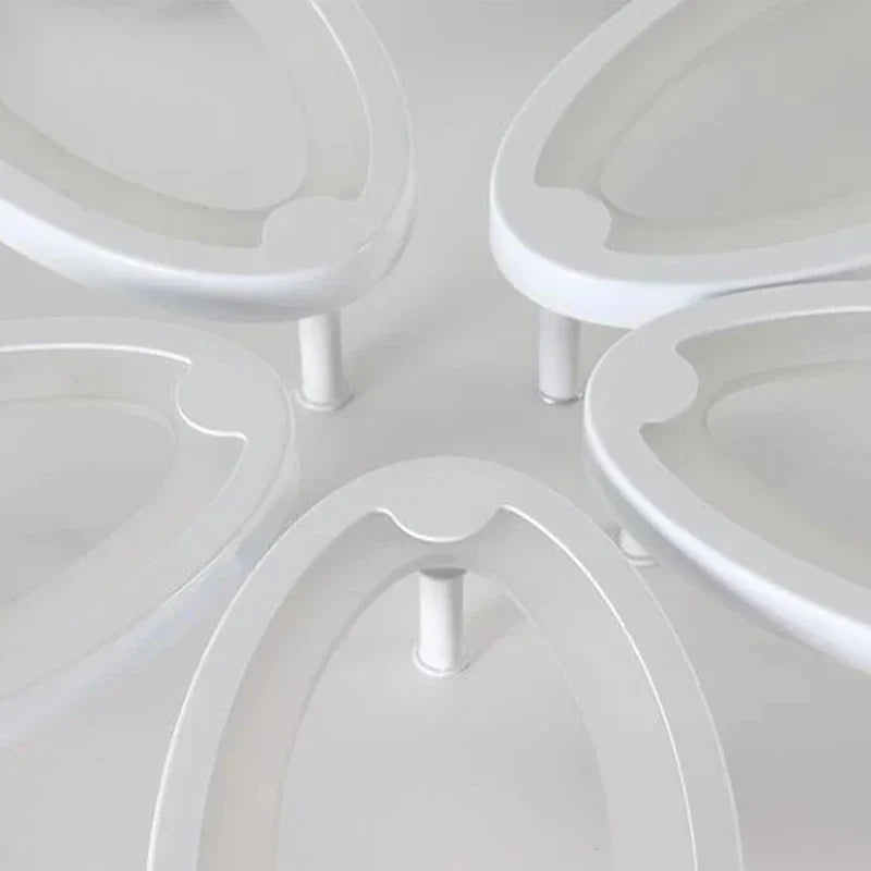 ثريا سقف LED أكريليكية من DecorBites™ مزودة بخمسة مصابيح لغرفة المعيشة الحديثة وغرفة النوم