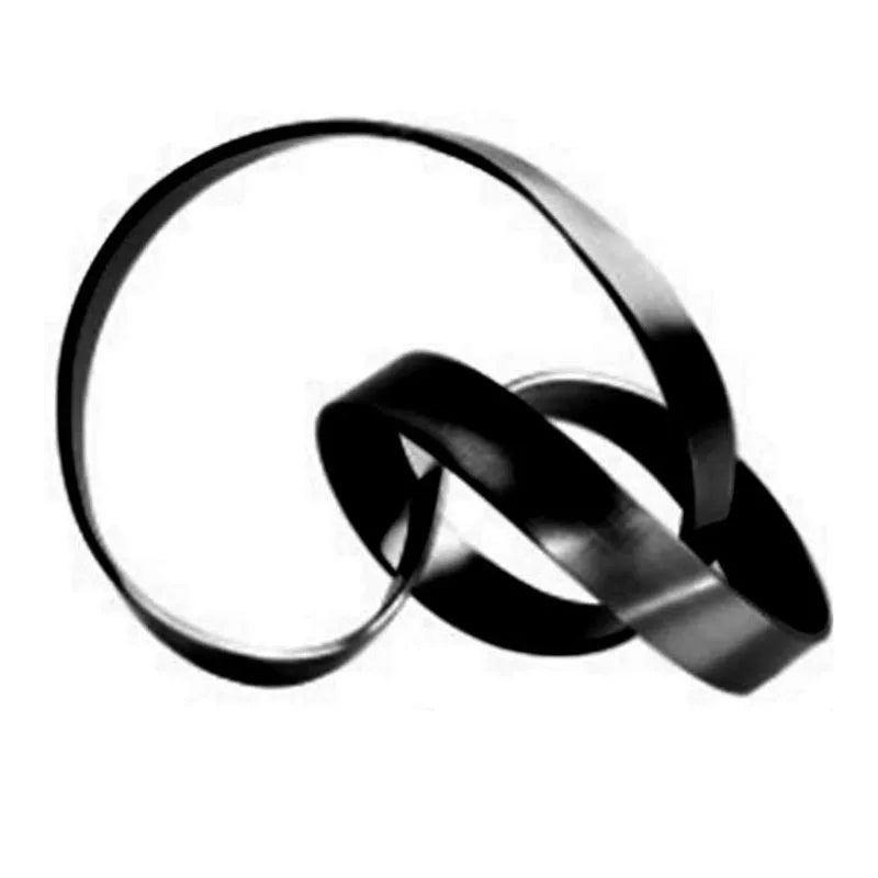 ديكوربايتس™ - تمثال معدني على شكل عقدة تجريدية بشريط ذهبي لتزيين الغرفة