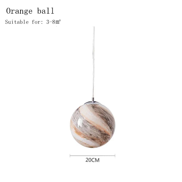 Acrylic Planet Pendant Light