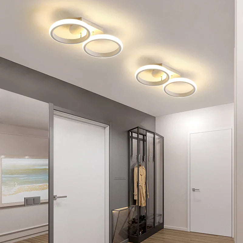 DecorBites™ LED Ceiling Lamp: Modern Indoor Lighting Fixture, 36W 32W 20W, Bedroom Corridor Balcony Foyer