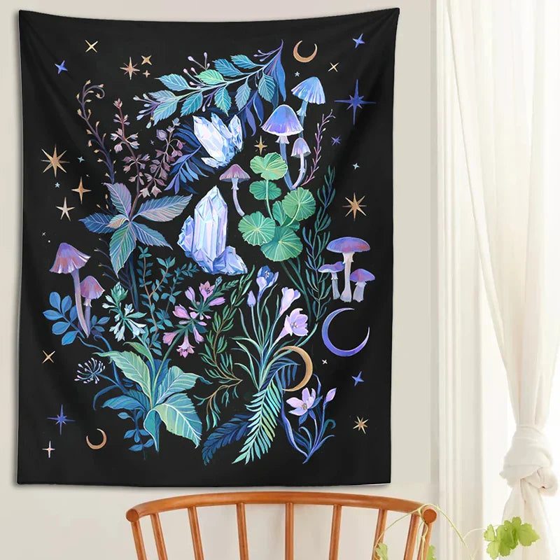 Decobites Magical Gardens Wall Tapestry for Bedroom, Dorm & Living Room Decor