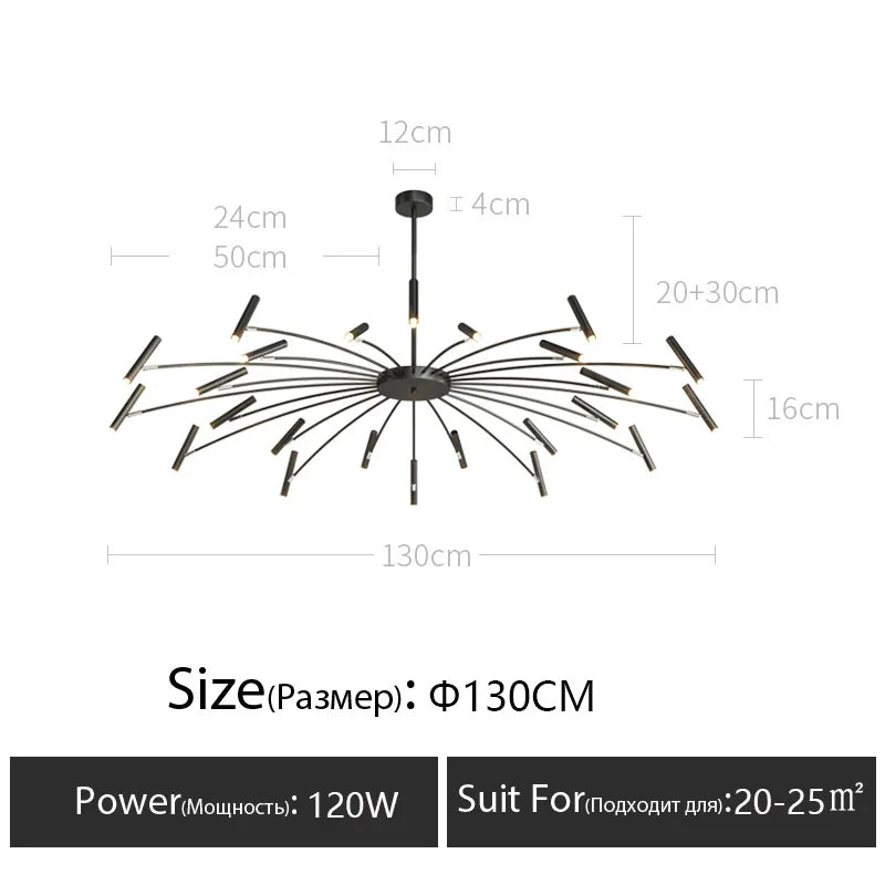 Decorbites™ Lámpara de Techo LED: Iluminación Minimalista Nórdica para Hogar en Sala de Estar, Dormitorio, Área de Comedor