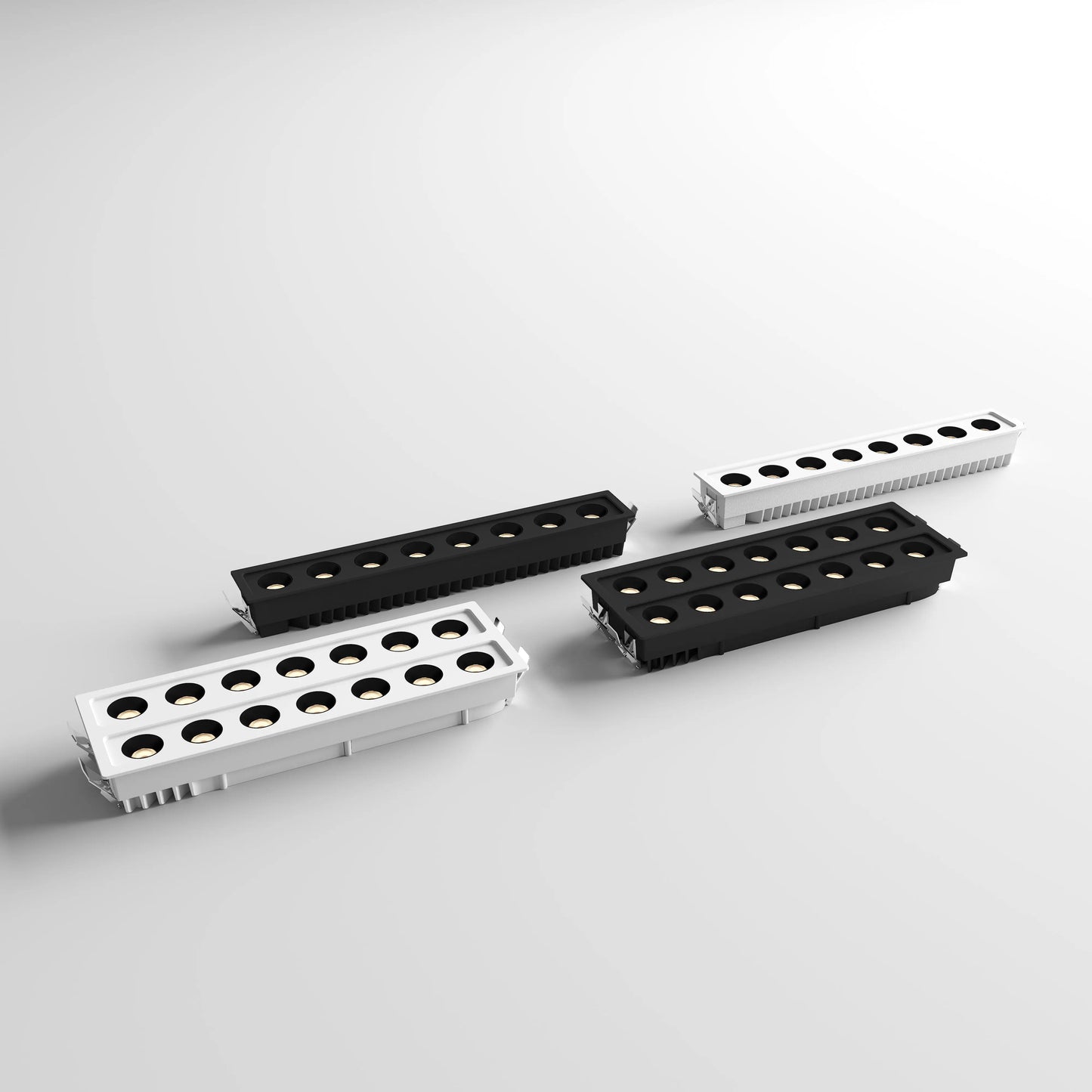 DecorBites™ 15W/24W LED Grille Downlight: مصباح سبوت مدمج مضاد للتوهج للديكور المنزلي والمكتبي