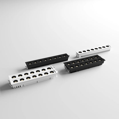 DecorBites™ 15W/24W LED Grille Downlight: مصباح سبوت مدمج مضاد للتوهج للديكور المنزلي والمكتبي