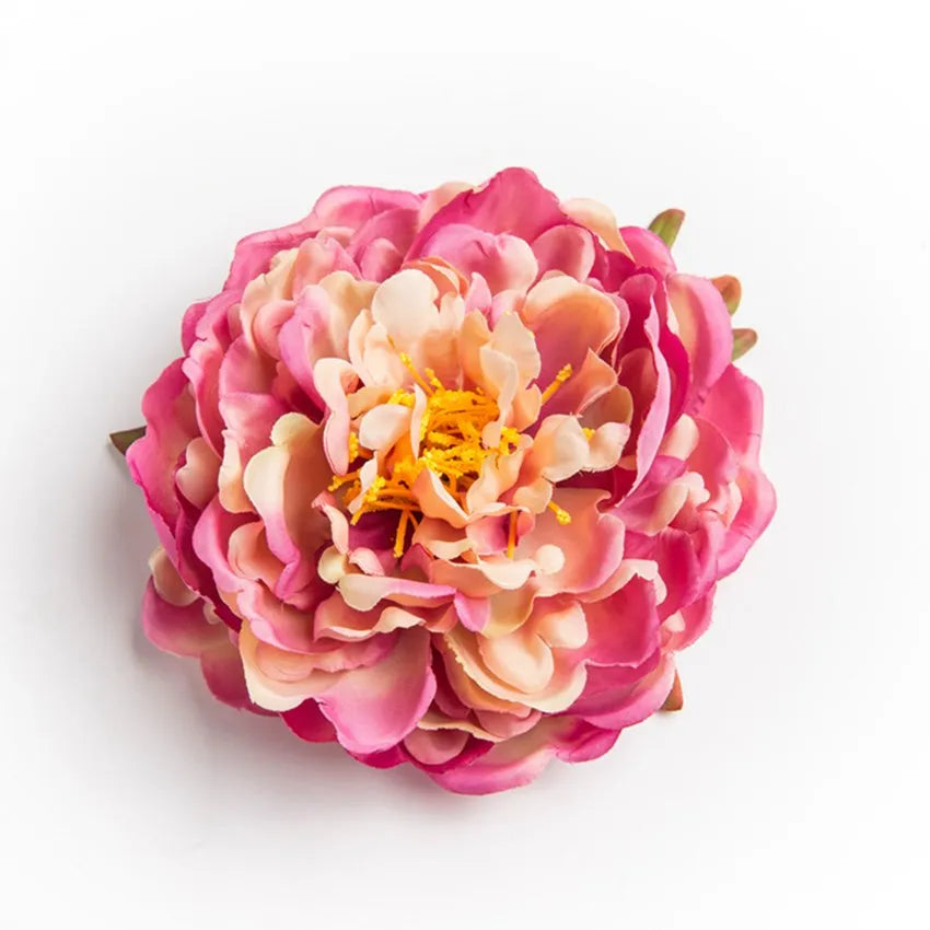 DecorBites™ Big Peony Headwear Artificial Flowers for Home & Wedding Decoration