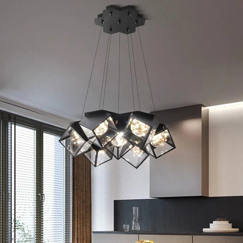 Decorbites™ Lámparas de Araña LED Colgantes para Decoración Moderna del Hogar e Iluminación Interior
