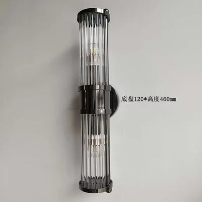DecorBites™ Glass Rod Wall Sconce Vanity Lights - Up/Down Wall Mounted Lamps