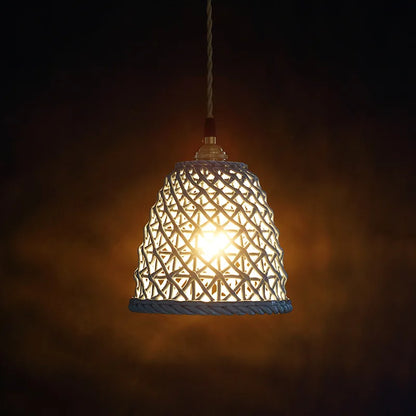 DecorBites™ Ceramic LED Pendant Lights: Modern Copper Hanging Lamp for Home Indoor Lighting