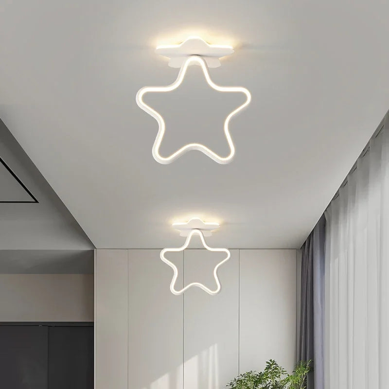 DecorBites™ Heart Ceiling Light: Modern Hallway Aisle Entryway Lighting Fixture