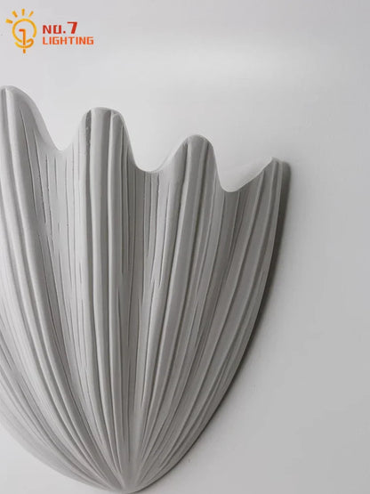 Lámpara de pared DecorBites™ francesa medieval de yeso con diseño retro LED G9 para sala de estar y dormitorio