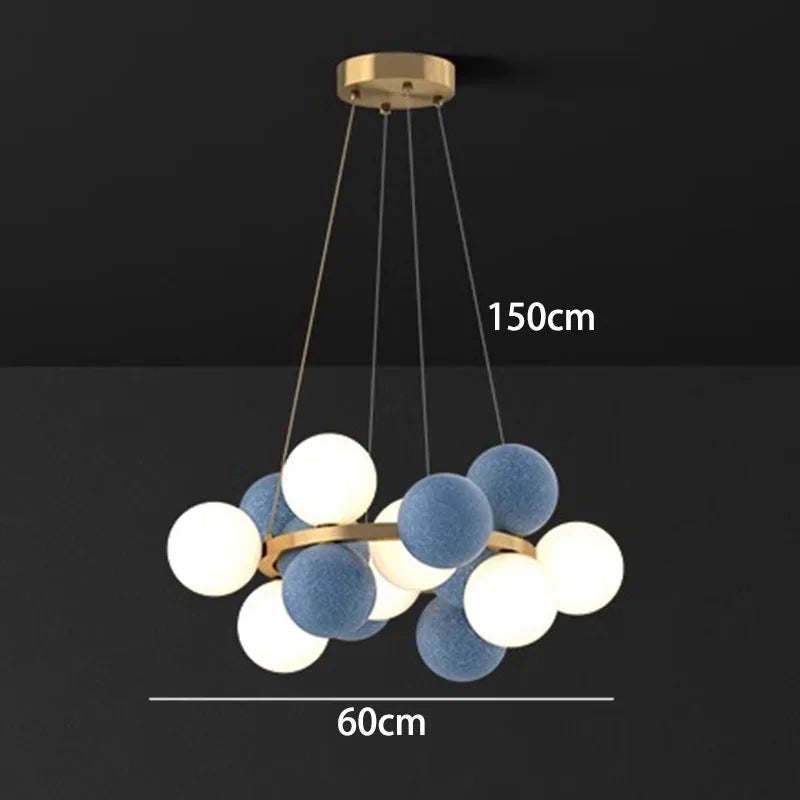 Lámparas de araña colgantes LED Decorbites™ para la decoración moderna del hogar, iluminación interior para sala de estar y comedor