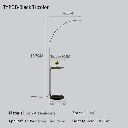 DecorBites™ LED Art Floor Lamp - Modern Design for Home Indoor Living Room Decor