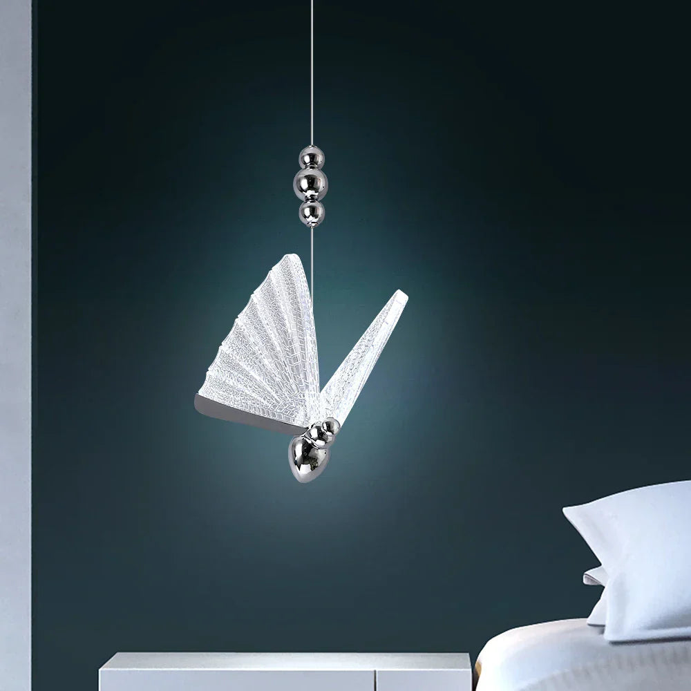 Lámpara colgante LED Mariposa™ Decorbites para dormitorio y sala de estar: Luminaria moderna de chandelier