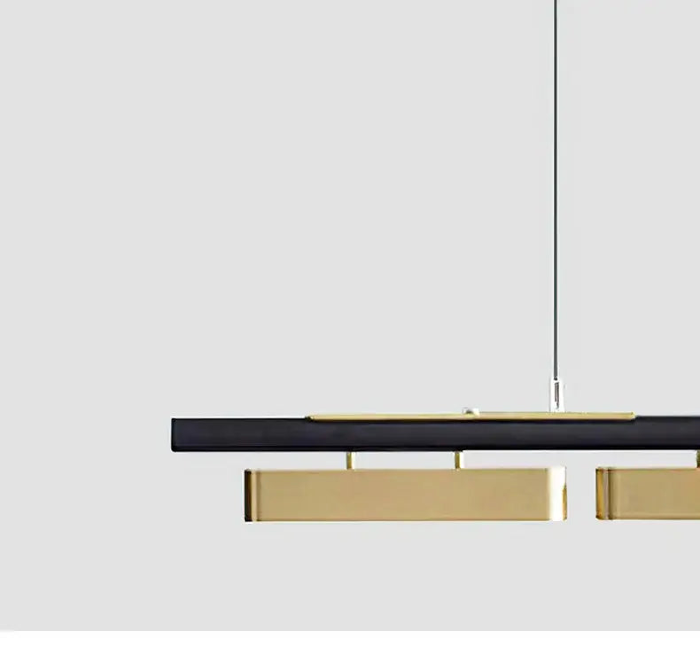 DecorBites™ LED Strip Pendant Lights for Modern Home Dining