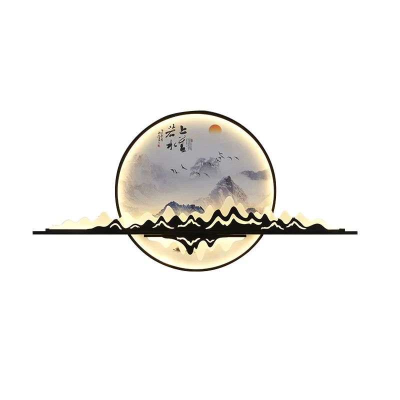 DecorBites™ Landscape LED Wall Picture Light for Home Living Bedroom Study