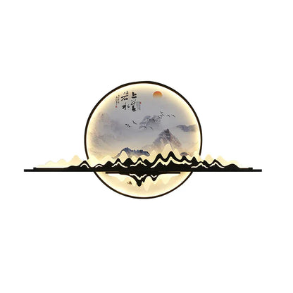 DecorBites™ Landscape LED Wall Picture Light for Home Living Bedroom Study