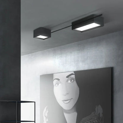 DecorBites™ Black Nordic LED Ceiling Lights Chandeliers for Modern Living Room Decoration