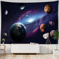 Astro Universe Tapestry Wall Hanging - Psychedelic Hippie Art by Decobites