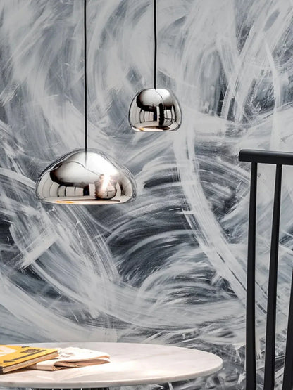 Lámparas colgantes de techo DecorBites™ de cristal dorado, iluminación LED para comedor, bar y cocina, brillos de moda