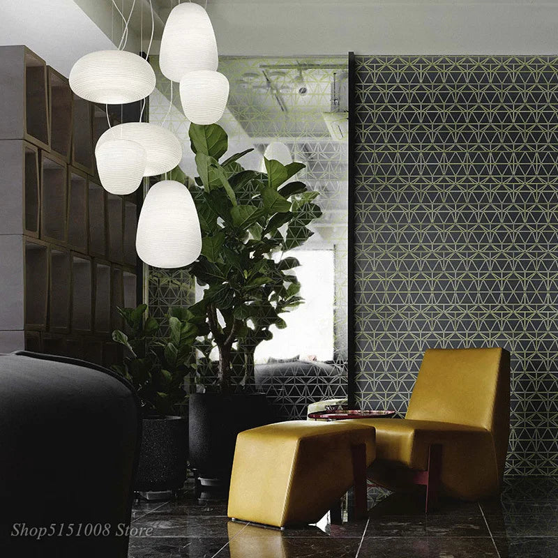 DecorBites™ Glass Whorl Pendant Lights for Kitchen and Living Room Decor