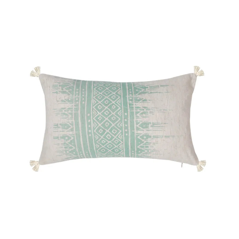 غطاء وسادة DecorBites™‎ من القطن والكروشيه ومسند الظهر القطني للأريكة وديكور المنزل