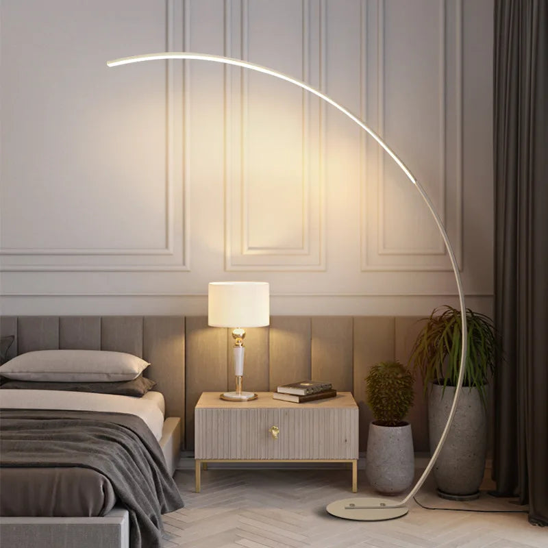 DecorBites™ LED Arc Floor Lamp for Indoor Living Room Decor