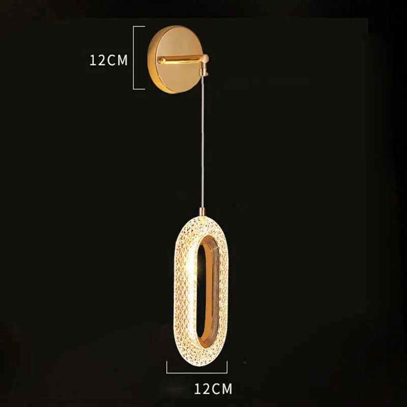 Gold Alloy Pendant Light