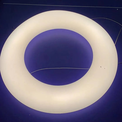 DecorBites™ Cloud Pendant Light: Nordic Minimalist Doughnut Chandelier for Living Room & Kid's Bedroom