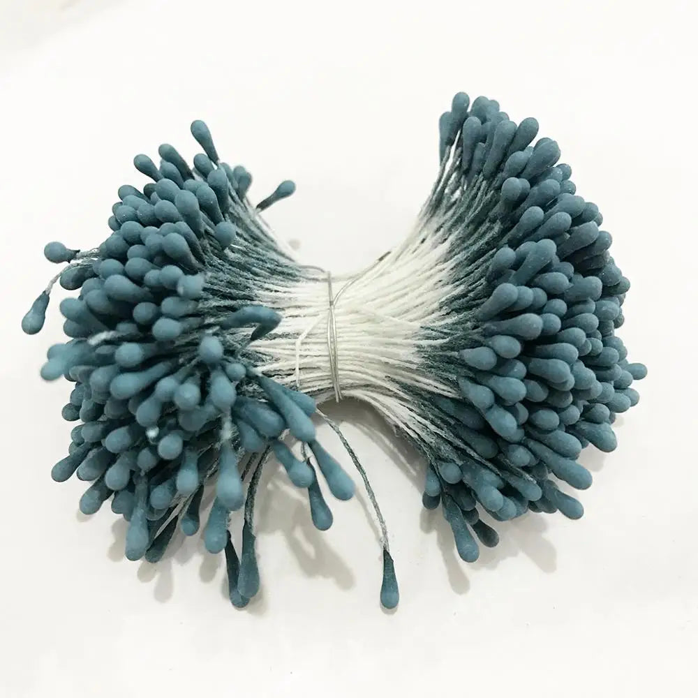 مجموعة DecorBites™ من زهور الكرز الزرقاء وزهور السداة لتزيين حفلات الزفاف في عيد الميلاد بنفسك